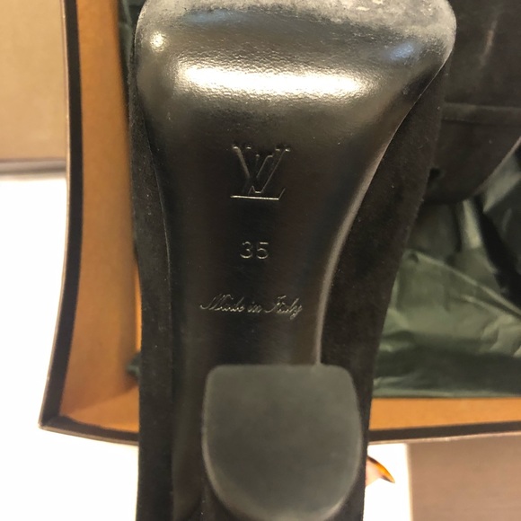 Louis Vuitton Kimono Open Toe Pump - Picture 5 of 8